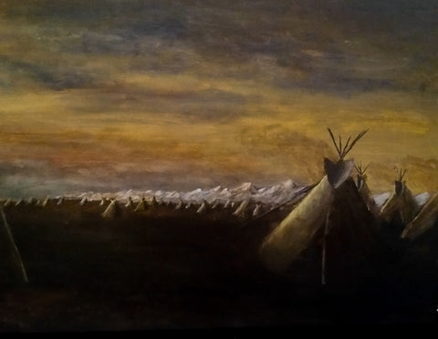 Teepees on the Prairie